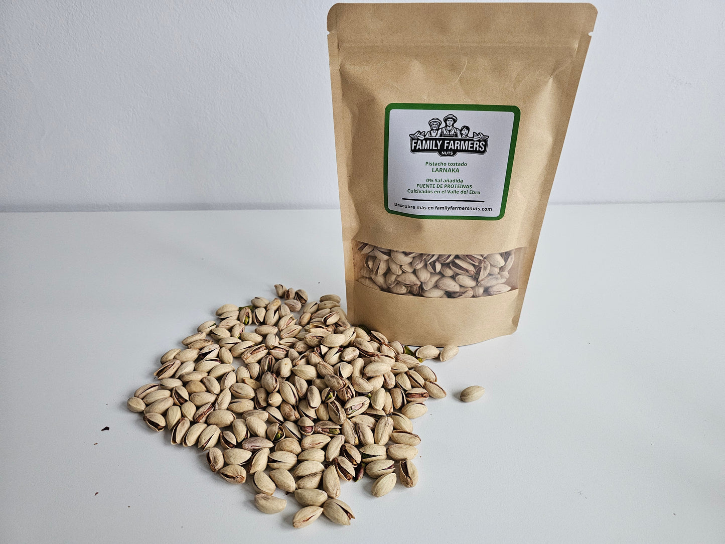 Pistacho tostado sin sal variedad Larnaka 200 gr